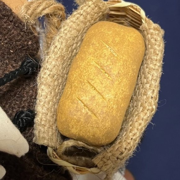 VTG 1998 Wooden Little Pilgrim Girl Doll Lizzie High The Little Ones 6"x4" - Picture 13 of 16